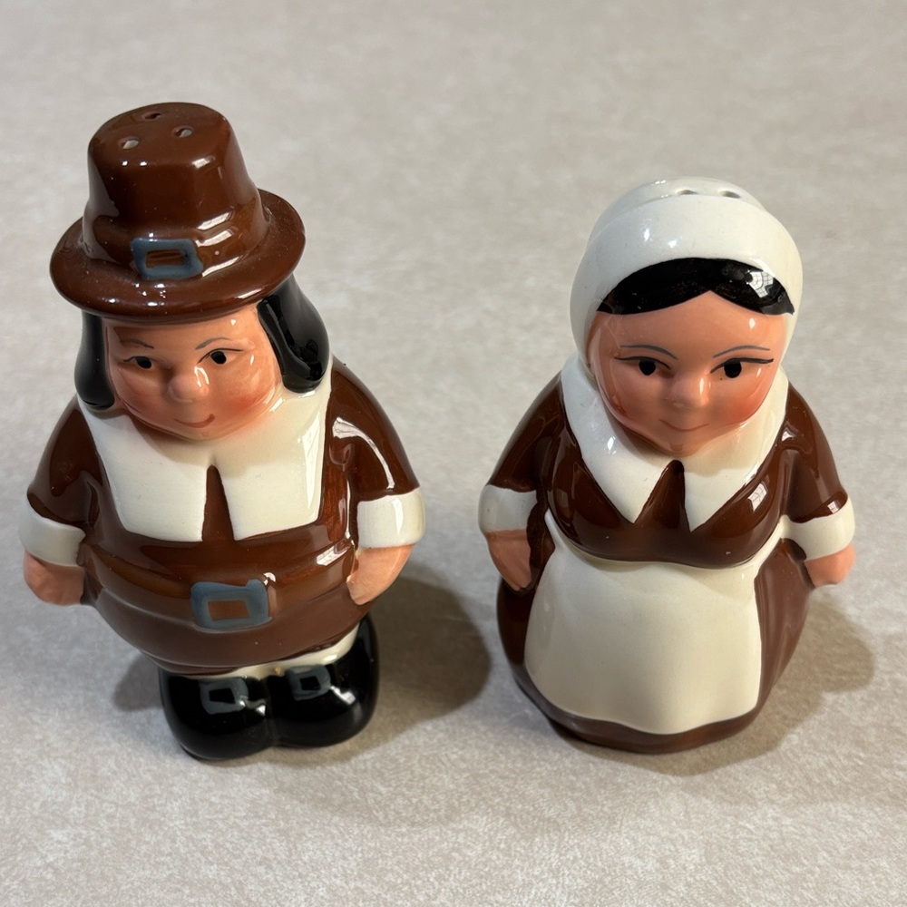 Pilgrim Salt and Pepper Shakers